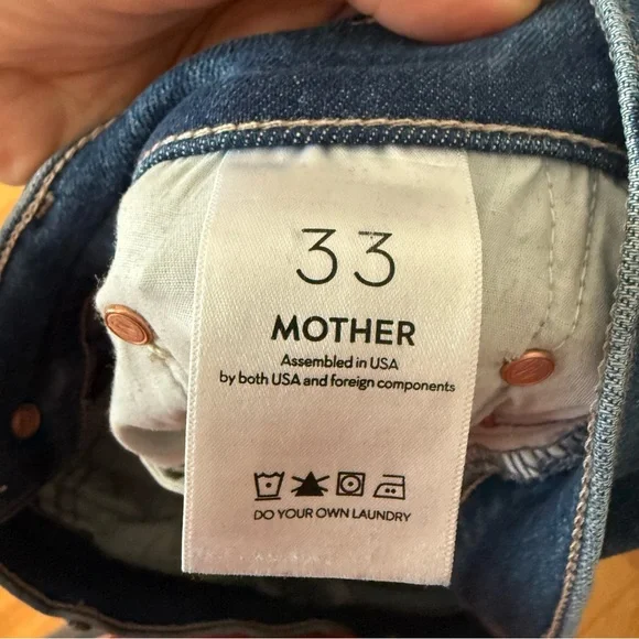 MOTHER The Weekender Fray in wash Take It Easy - Picture 9 of 9